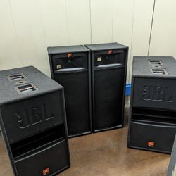 JBL Mpro Series Dj Speaker Set