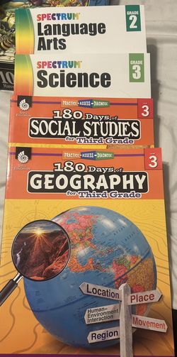 Spectrum & 180 Days Of Workbooks
