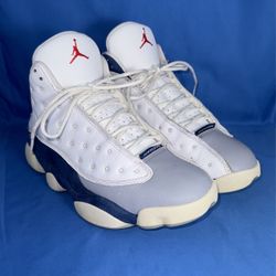 Size 9 Nike Air Jordan 13 Retro French Blue Men Basketball Sneakers ST11