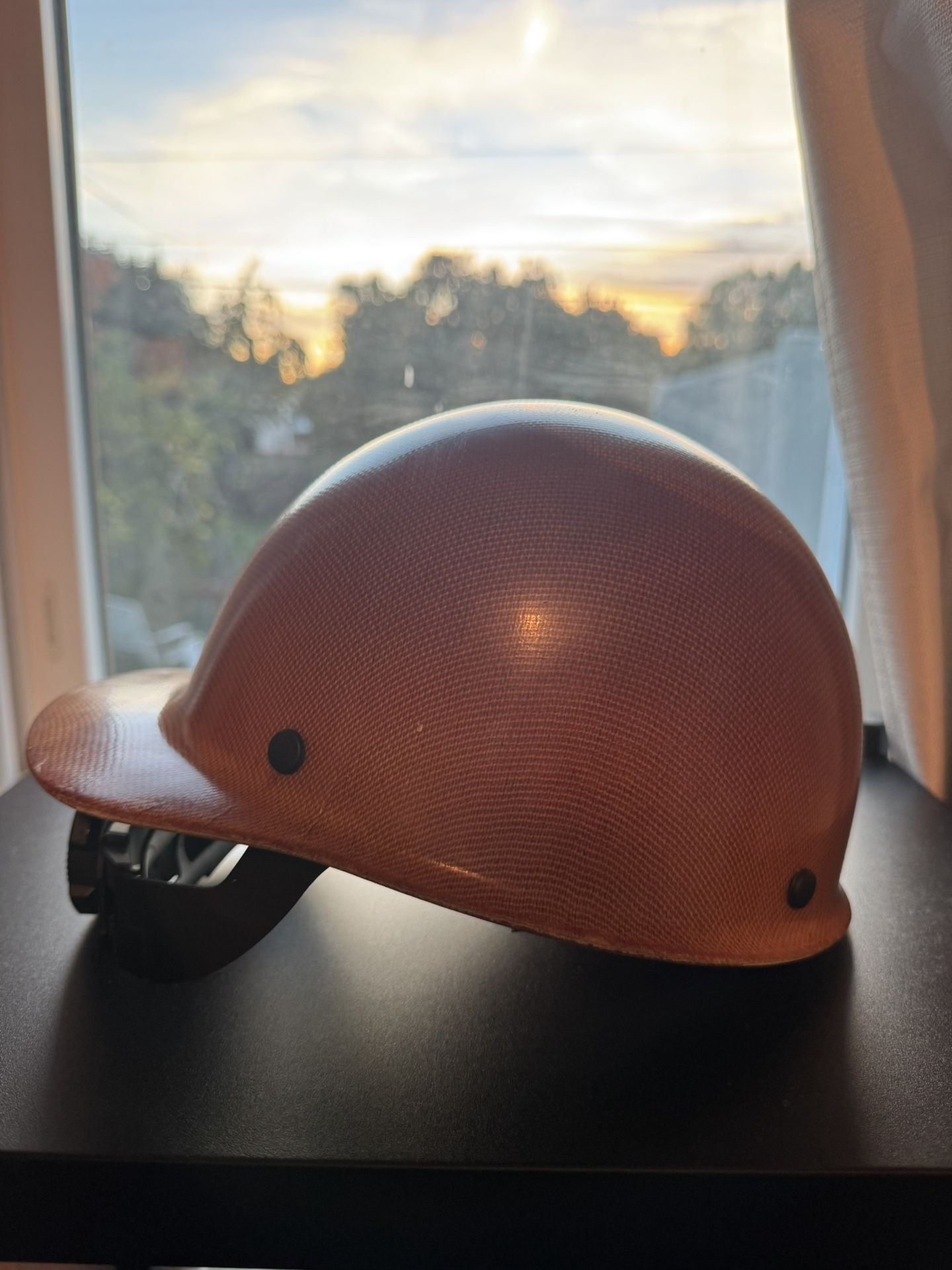 Brown MSA Skull guard