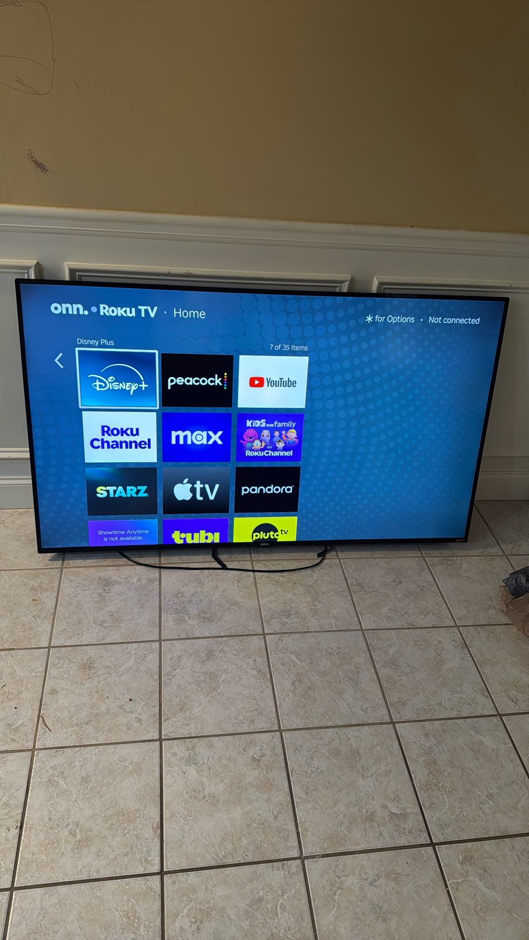Roku 65” Inch TV