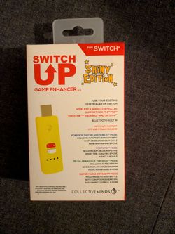 collective minds switch up game enhancer v2.0 shiny edition yellow brand new sealed