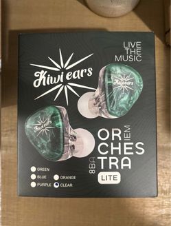 Kiwi Ears Orchestra Lite 8BA IEMs / In-Ear Monitors (Clear)