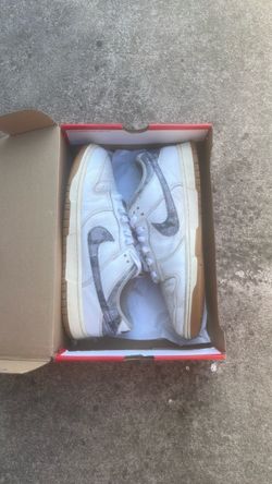 Dunk low new Americana washed denim