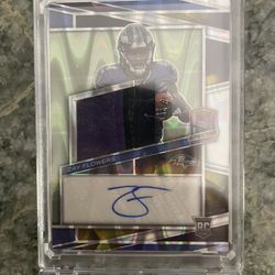 Send Offers Cash Or Trade! Zay Flowers Rookie Patch Auto /70