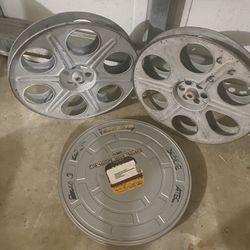 Antique Film Reels! Home Theatre Design!