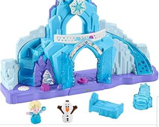 Frozen castle by little people