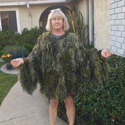 Halloween Costume Ghillie Suit Top