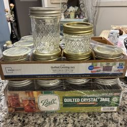 Sparkly Canning Jars / Candle Maker Friendly