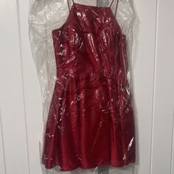Size 12 red homecoming dress