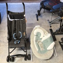 Stroller And Little Bounce 
