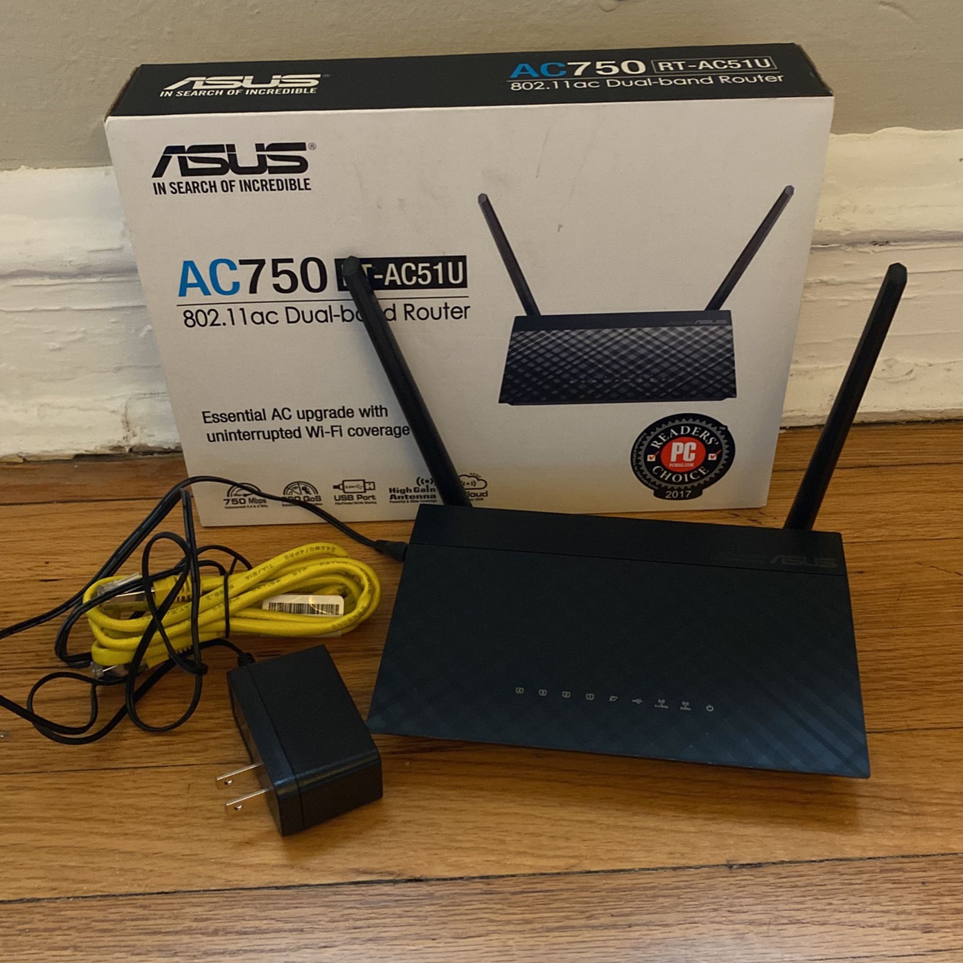 ASUS AC750 Dual-band WiFi Router