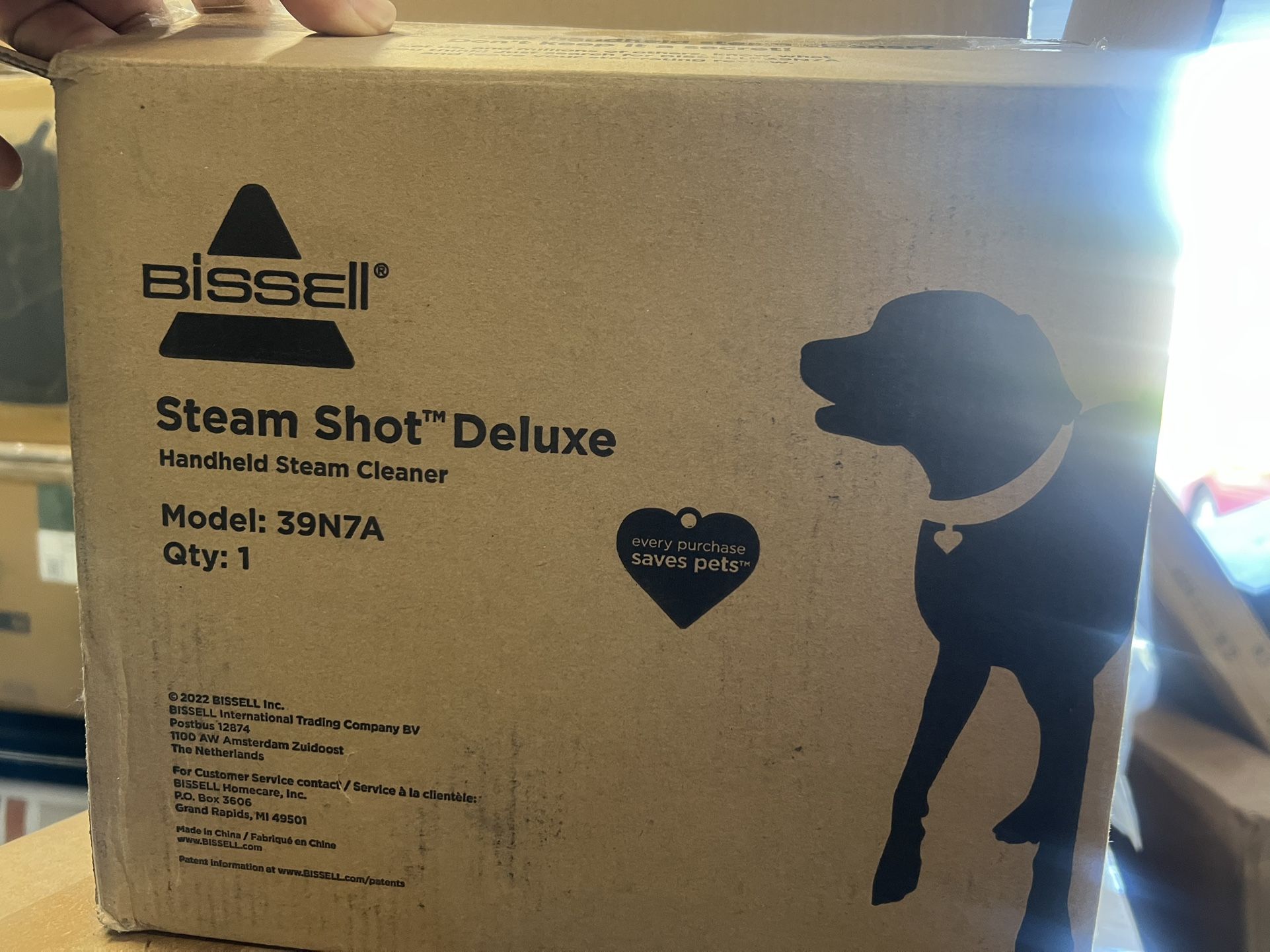 Bissell Handheld Steam Cleaner