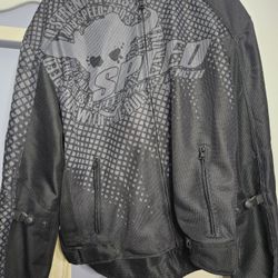 Mens LG Motorcycle Jacket 