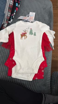 Baby Girl Christmas Outfit 
