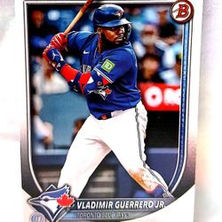 2025 Vladimir Guerrero Jr. Topps Bowman Toronto Blue Jays Baseball Card 