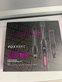 FoxyBae Tress Sleek Multi-Styler 3-in-1 Ceramic Set