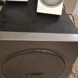 Bose Companion 3 Speakers With Subwoofer