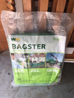 The Bagster - Holds up to 3300 lbs of Debris