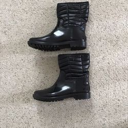 water proof snow winter fur boots size 8 