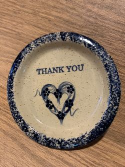 Thank you stonewear with heart plate