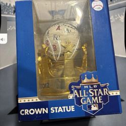 2012 MLB All-Star Game Kansas City Royals Crown Statuette Baseball