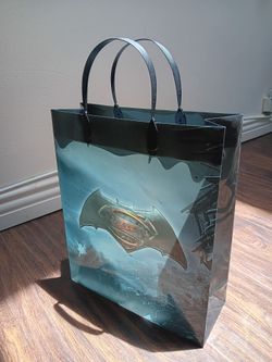 Licensed Plastic Bag Batman x Superman Logo