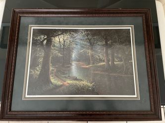 “The Quiet Place” Painting Authentic