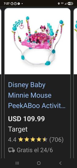 Brinca Brinca Minnie Mouse Peekaboo