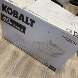 Kobalt 40v 480-CFM 110-MPH Cordless Battery Handheld Leaf Blower TOOL ONLY