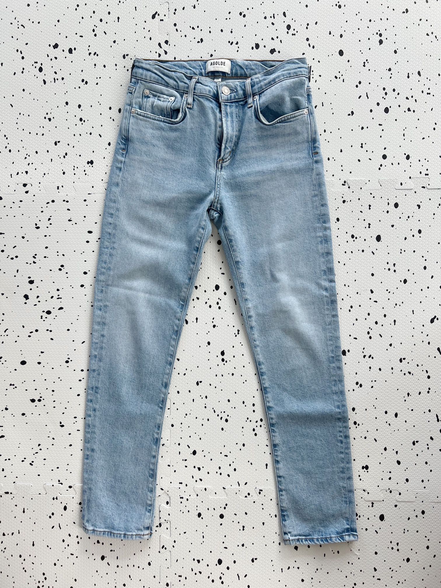 $65 AGOLDE TONI DENIM SIZE 26