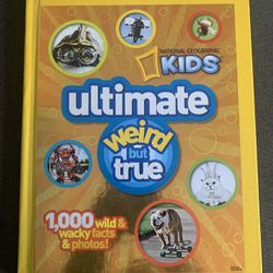National Geographic Kids Ultimate Weird But True: 1,000 Wild & Wacky Facts & Photos! NWT