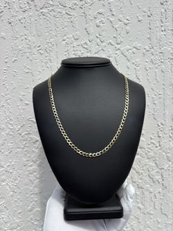 Cadena corte brillo oro 10k