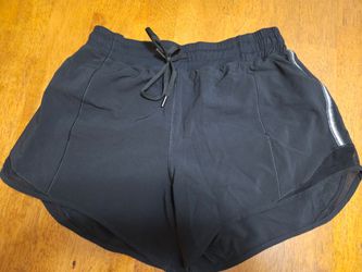 Black CRZ Yoga shorts