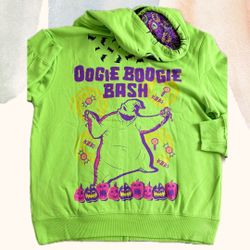 Oogie Boogie Bash Zip up Sweater ✨new with tags