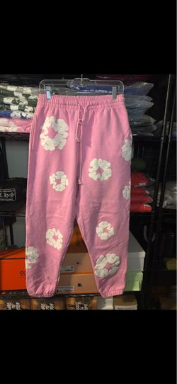 Denim tear sweatpants pink