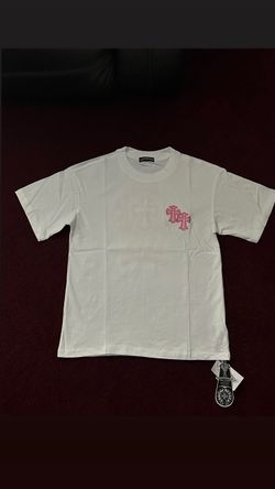 White Chrome Hearts Pink Horseshoe