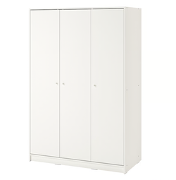 2 Wardrobes with 3 doors