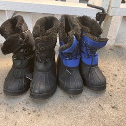 Isodry Kids Snow Boots Size 4