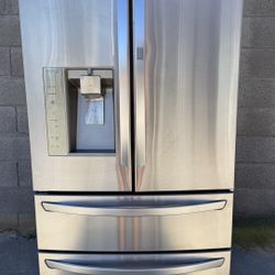 REFRIGERATOR LG 4 DOORS STAINLESS STEEL 