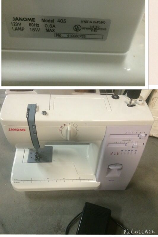 Janome 405 Sewing Machine