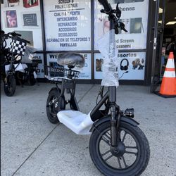 Electric Scooter With Seat