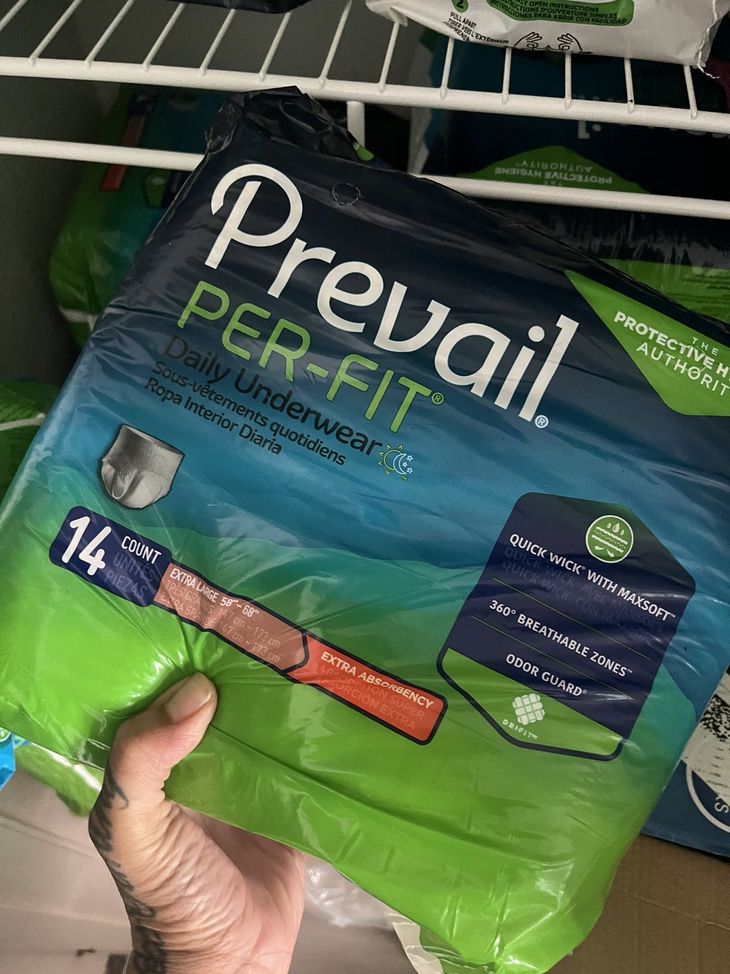 Adult Pull-ups Size XL