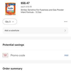 Similac Sensitive Formula