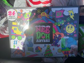 NeeDoh Christmas advent calendar