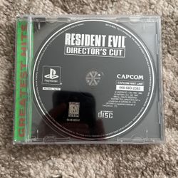 Resident Evil Director’s Cut For Playstation 1