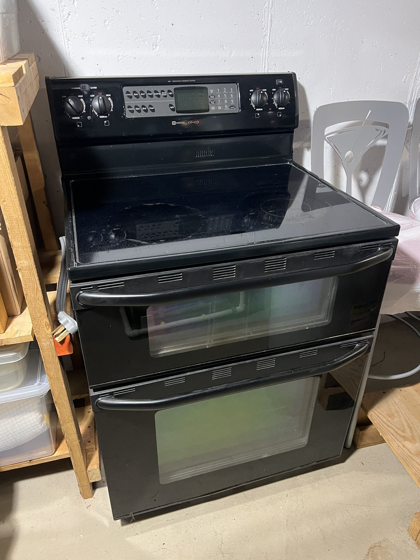 Maytag Gemini Electric Oven/4 Top Burner