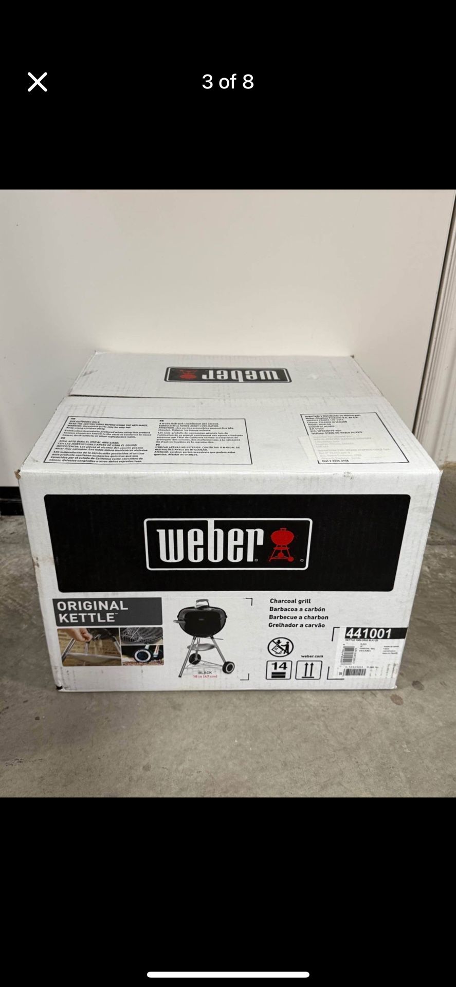 Weber Kettle Grill - Open Box