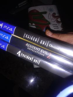 Resident Evil For Sell Ps4