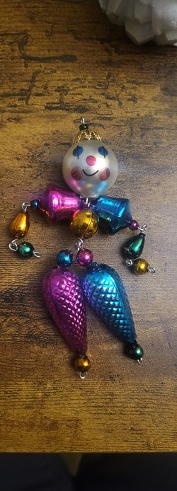 Rare Chris radko beaded ornament